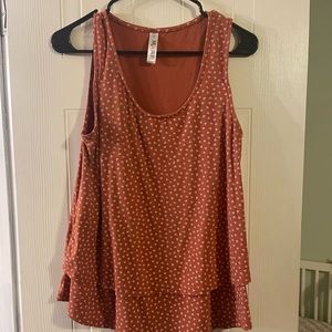 Latched mama nursing sleeveless top